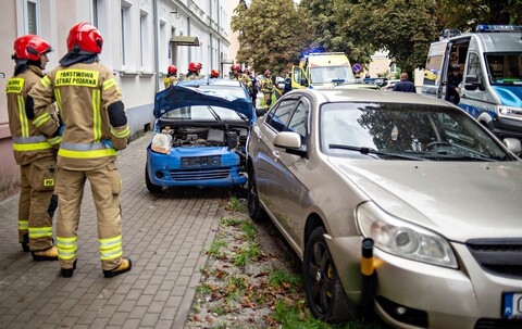 Pijany kierowca szalał na Ogrodowej