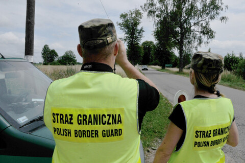 Pijany rowerzysta zatrzymany przez Straż Graniczną