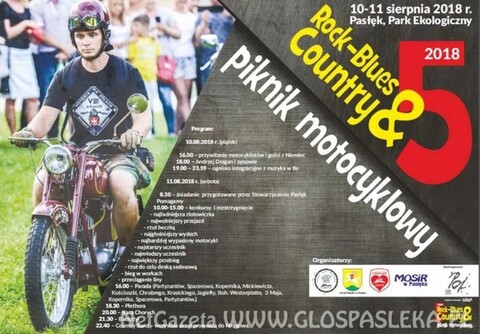 Piknik motocyklowy w Pasłęku już w weekend