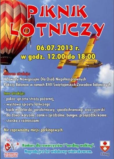Piknik rodzinny na lotnisku