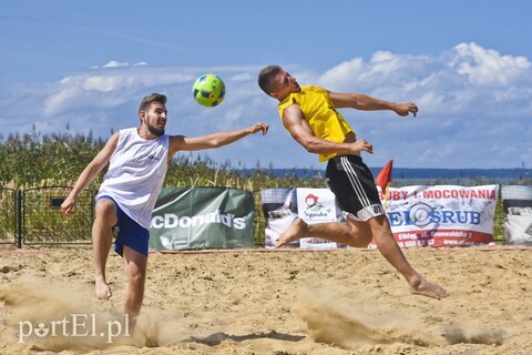 Piłkarskie emocje na plaży w Kadynach
