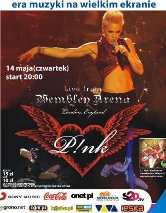 Pink na wielkim ekranie
