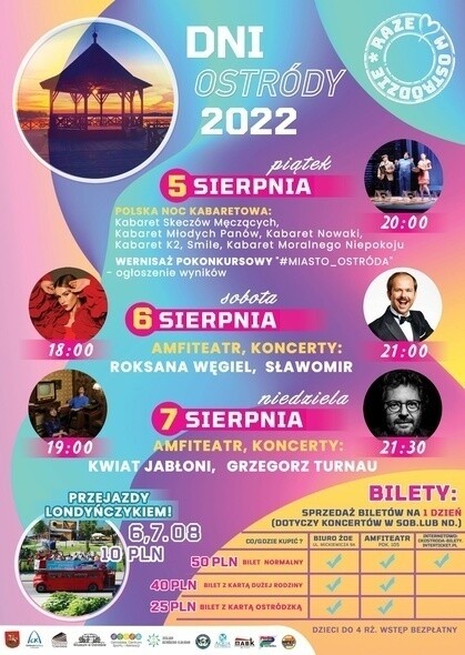 Ostróda nie zwalnia tempa! Święto Perły Mazur już w pierwszy weekend sierpnia