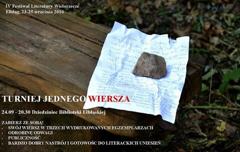 Piszesz wiersze? Stań do turnieju!