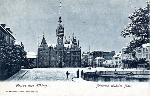 Dawno temu w Elblągu… Narzekano na śliskie chodniki