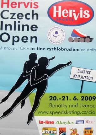 Sprawdzian kadry w czeskich Benatkach (wrotkarstwo szybkie)