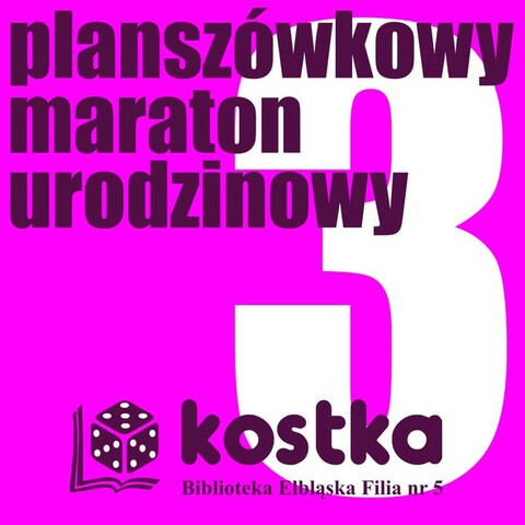 Planszówkowy Maraton Urodzinowy już w sobotę