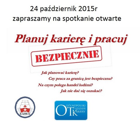 Planuj karierę i pracuj bezpiecznie