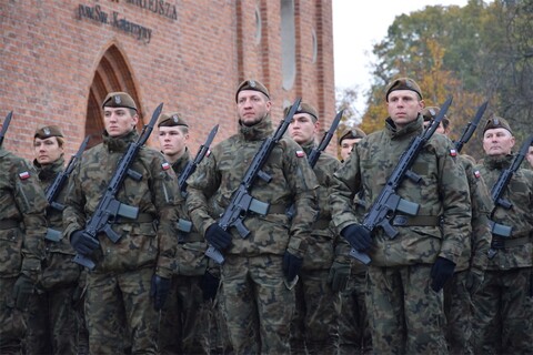 Po przysiędze Wojsk Obrony Terytorialnej