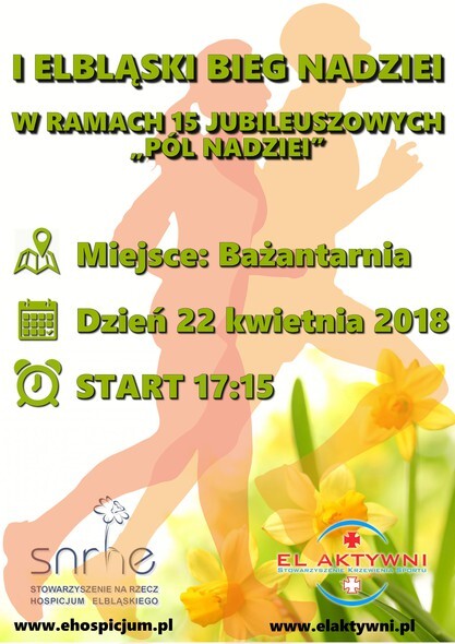 Pobiegną dla Hospicjum