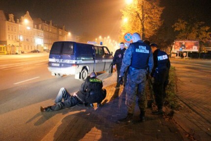 Policjanci na „Dyskotece