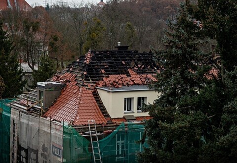 Po pożarze w szpitalu: wniosek o śledztwo, trwa sprzątanie