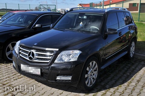 Podejrzany mercedes na granicy