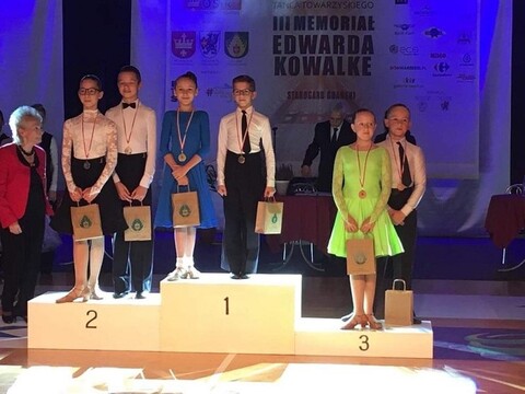 Podium w Starogardzie