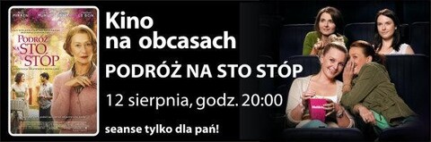 „Podróż na sto stóp” w sierpniowym Kinie na Obcasach