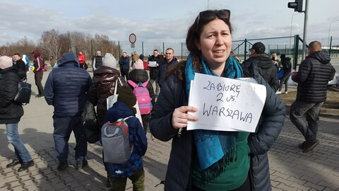 Pojechaliśmy na granicę po uchodźców (korespondencja własna) 