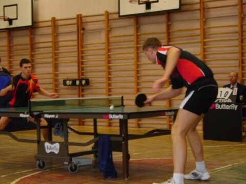 Warszawska Spójnia pokonała Mlexera (tenis stołowy)