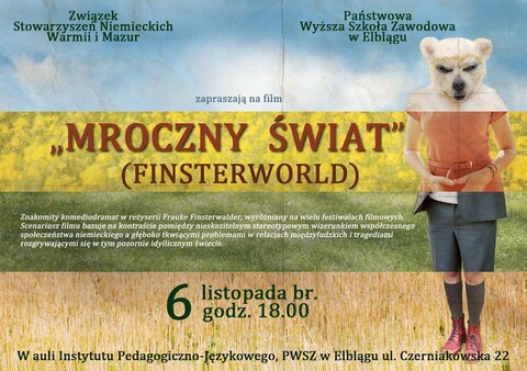 Pokaz filmu „Mroczny świat” w PWSZ