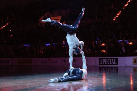 Akrobatyczny rocknroll podczas Baltic Cup