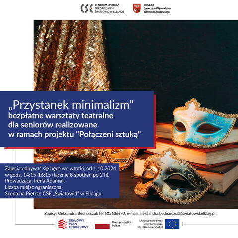 Połączeni Sztuką - warsztaty teatralne