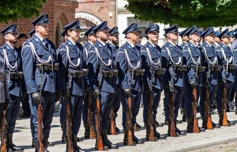 Policjanci świętują