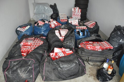 Policjanci z Braniewa przechwycili ponad 171 tys. papierosów bez akcyzy