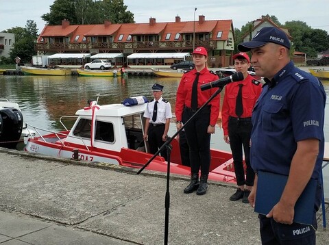 Policyjna łódź znalazła nowych właścicieli