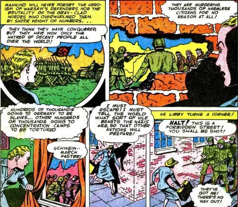 Polska i Polacy w komiksach z czasów drugiej wojny światowej