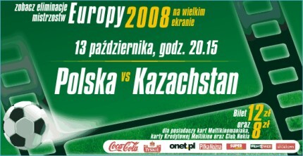 Polska – Kazachstan w Multikinie
