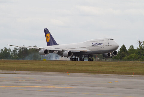 Polska premiera Boeinga 747-8