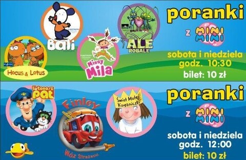 Poranki – pierwsza wyprawa do kina