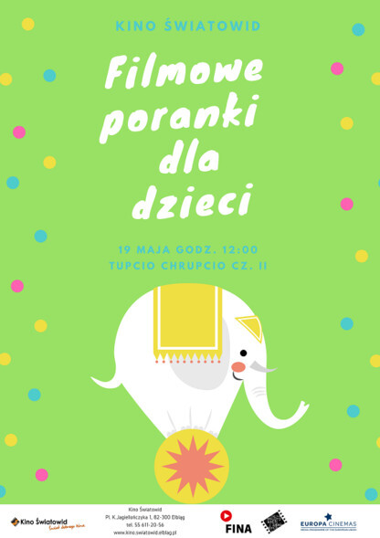 Poranki z Tupciem Chrupciem w kinie Światowid