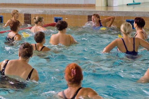 Poranny fitness w wodzie 60 plus