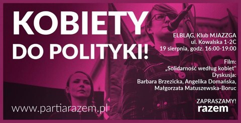 Porozmawiajmy o kobietach w polityce