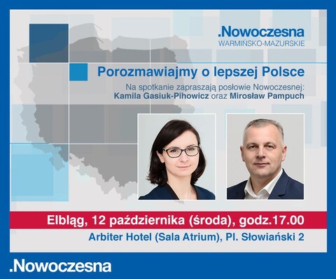 Posłowie Nowoczesnej zapraszają na spotkanie