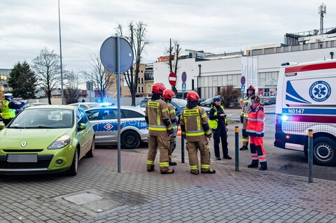 Potrącenie dziecka na Teatralnej