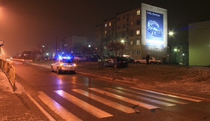 Potrącenie na przejściu