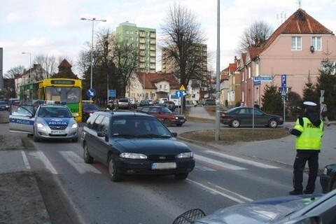 Potrącenie na przejściu dla pieszych