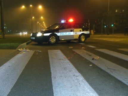 Potrącenie przy Ogólnej