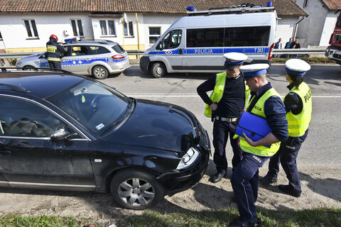 Potrącenie w Milejewie. 10-latka trafiła do szpitala