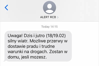 Powieje jeszcze mocniej. Wydano ostrzeżenie trzeciego stopnia