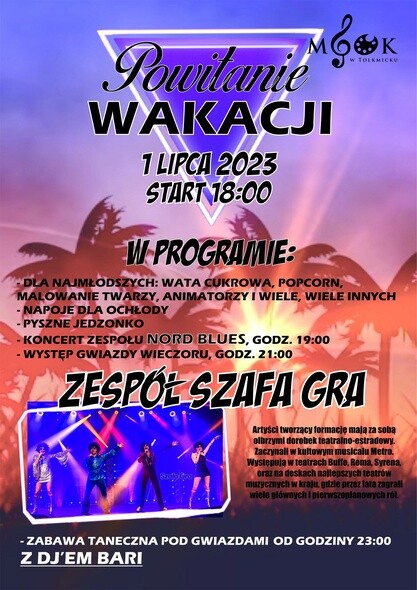 Powitaj wakacje w Tolkmicku!