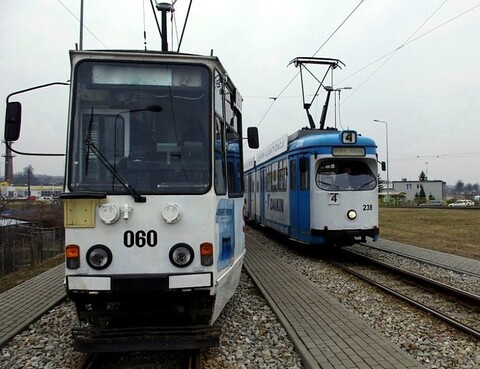 Powrót tramwajem z Dni Elbląga