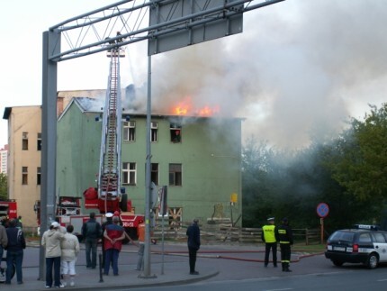 Pożar na Janowskiej