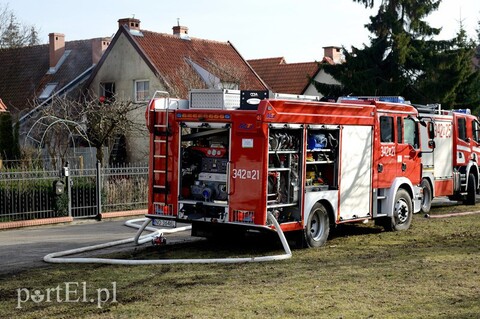 Pożar na Osiedlu Marynarzy