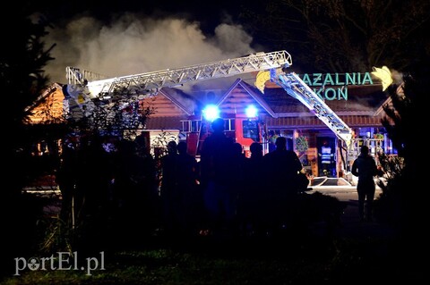 Pożar smażalni Okoń