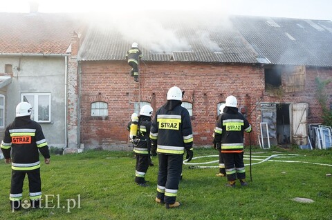 Pożar w Karczowiskach Górnych