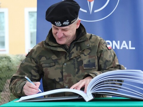 Pożegnanie w Dowództwie Wielonarodowej Dywizji