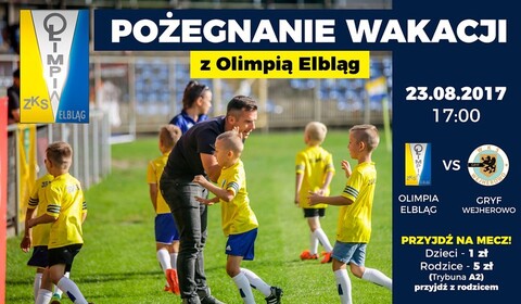 Pożegnanie wakacji z Olimpią Elbląg