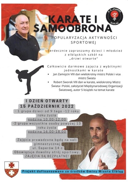 Poznaj karate – bezpłatne zajęcia już w sobotę 